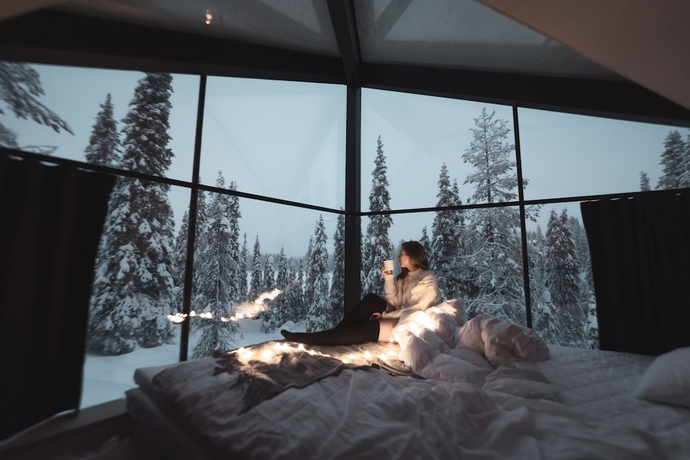 Imagen de la habitación del Hotel Magical Pond Nature Igloos. Foto 5