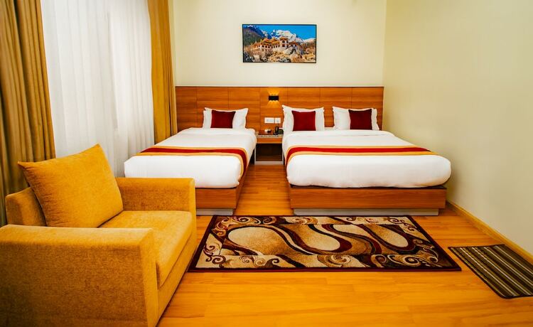 Imagen de la habitación del Hotel Magnificent, Katmandu. Foto 12
