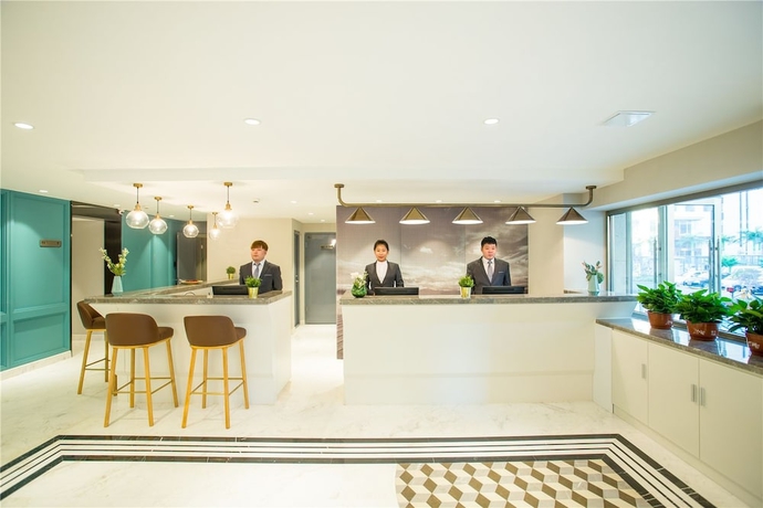Imagen de los interiores del Hotel Magnotel Harbin Songbei Wanda Tourism Zone. Foto 18