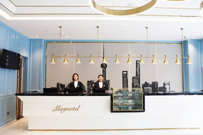 Imagen de los interiores del Hotel Magnotel of Commercial Street Yulong Road Binhai Yancheng. Foto 10
