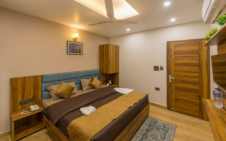Imagen de la habitación del Hotel Mahadev Rishikesh. Foto 22