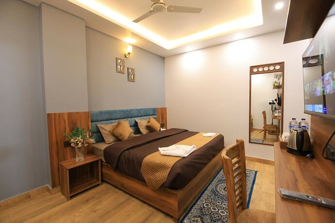 Imagen de la habitación del Hotel Mahadev Rishikesh. Foto 26