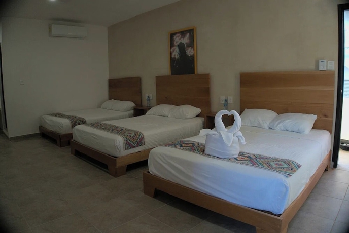 Imagen de la habitación del Hotel Mahahual Caribe. Foto 2