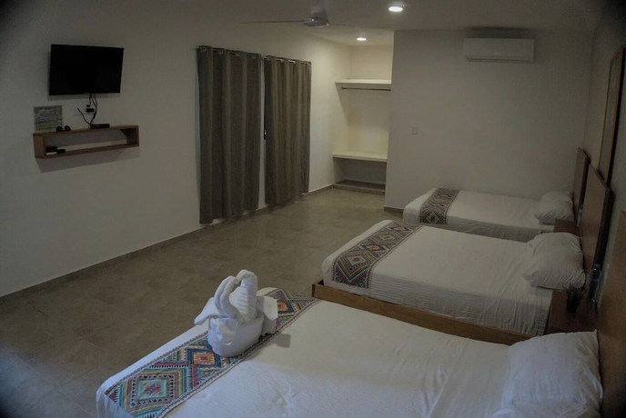 Imagen de la habitación del Hotel Mahahual Caribe. Foto 3