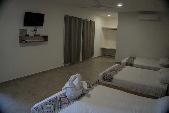 Imagen de la habitación del Hotel Mahahual Caribe. Foto 6