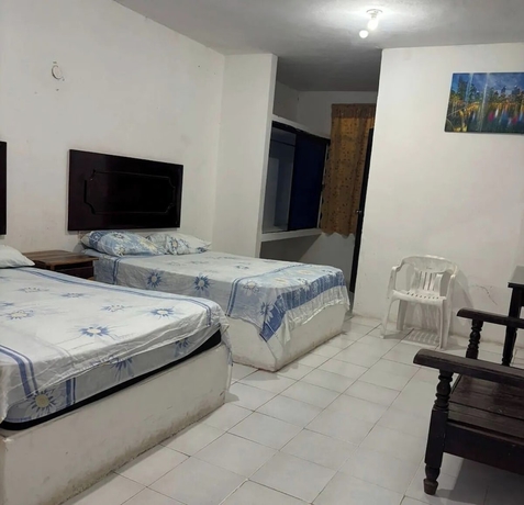 Imagen de la habitación del Hotel Mahahual Caribe. Foto 9