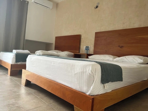 Imagen de la habitación del Hotel Mahahual Caribe. Foto 12