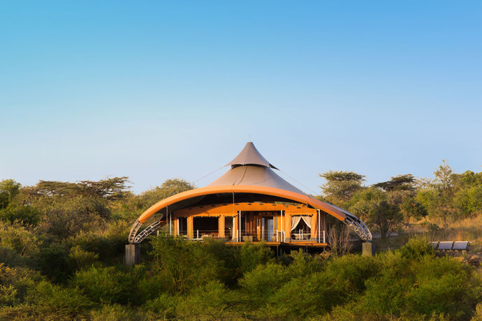 Imagen del bar/restaurante del Hotel Mahali Mzuri. Foto 3
