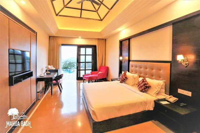 Imagen de la habitación del Hotel Mahua Bagh Resort. Foto 16