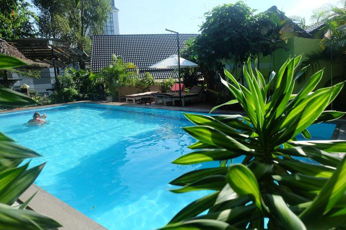 Imagen de la piscina del Hotel Mai Phuong Binh Bungalow. Foto 16
