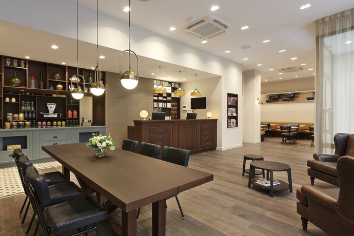 Imagen del bar/restaurante del Hotel Maison Barbillon Grenoble. Foto 2