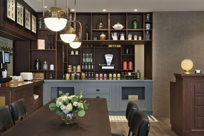 Imagen del bar/restaurante del Hotel Maison Barbillon Grenoble. Foto 6