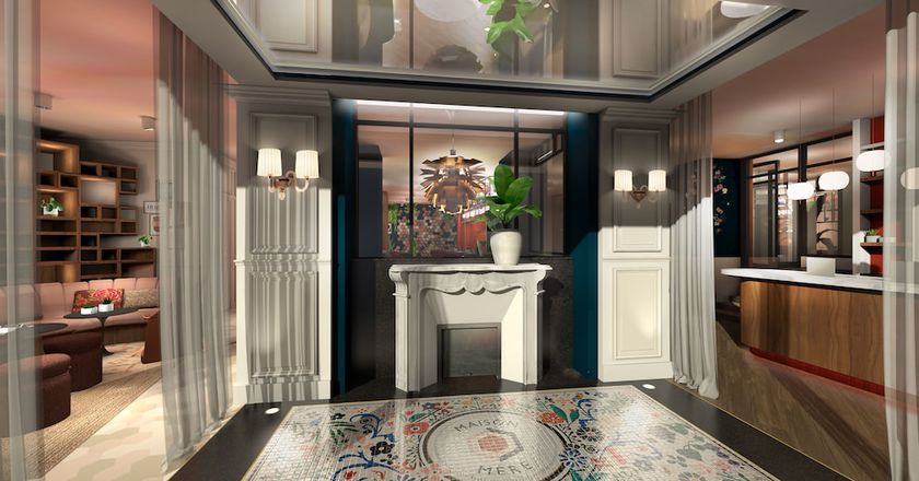 Imagen de los interiores del Hotel Maison Mère. Foto 14