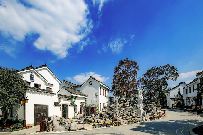 Imagen de los interiores del Hotel Maison New Century Nanxun Huzhou. Foto 18
