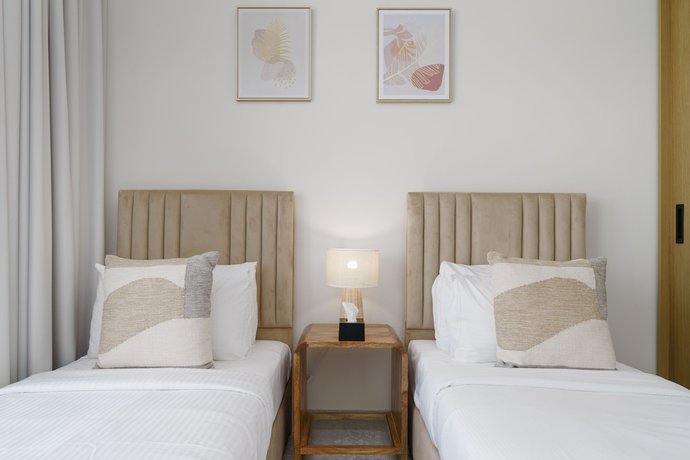 Imagen de la habitación del Hotel Maison Privee - Graceful Apt In Prestigious Dubai Hills Close To The Golf Course. Foto 10