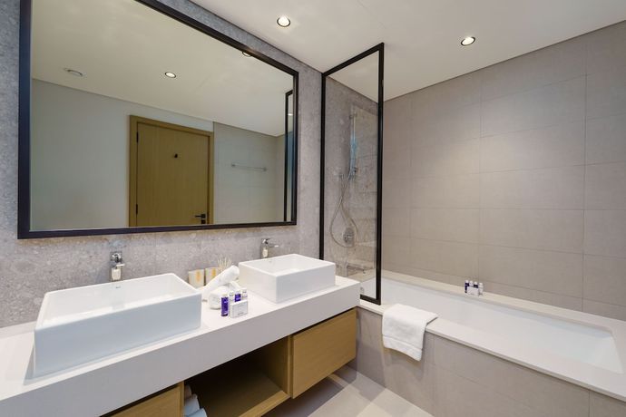 Imagen de la habitación del Hotel Maison Privee - Graceful Apt In Prestigious Dubai Hills Close To The Golf Course. Foto 12