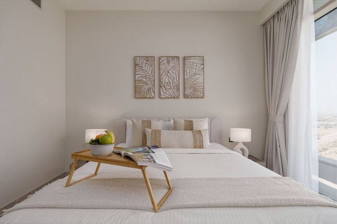 Imagen de la habitación del Hotel Maison Privee - Graceful Apt In Prestigious Dubai Hills Close To The Golf Course. Foto 15