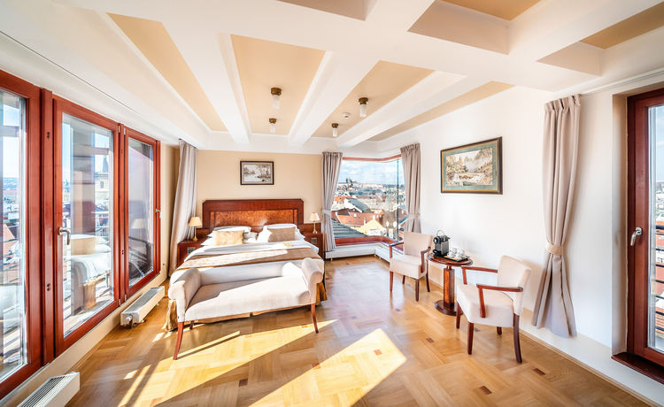 Imagen de la habitación del Hotel Majestic Plaza Prague. Foto 6