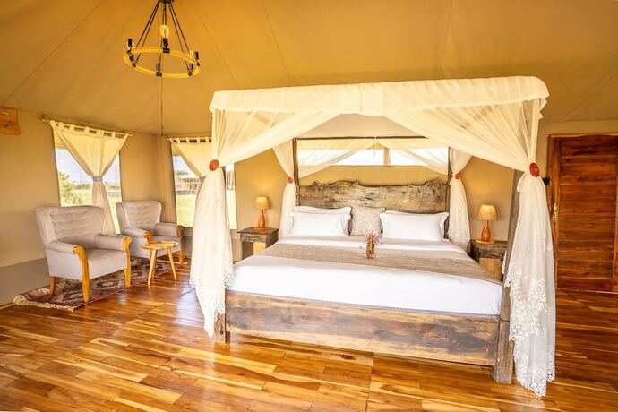 Imagen de la habitación del Hotel Malaika Luxury Camp Seronera Serengeti. Foto 18