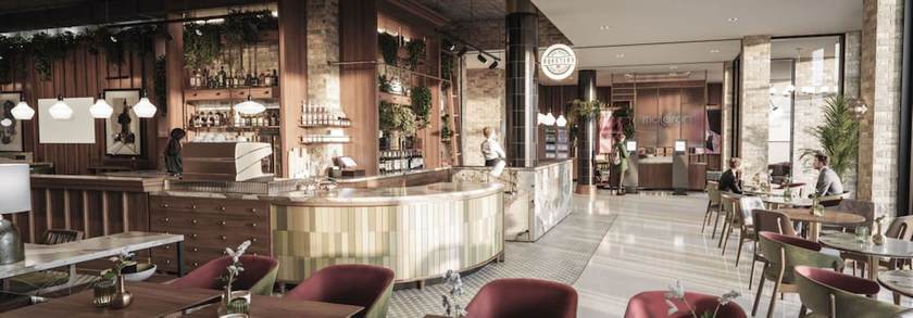 Imagen del bar/restaurante del Hotel Maldron Shoreditch London. Foto 3