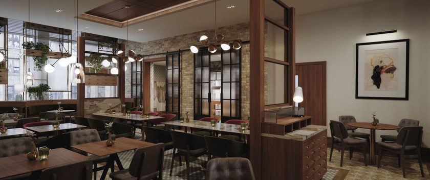 Imagen del bar/restaurante del Hotel Maldron Shoreditch London. Foto 7