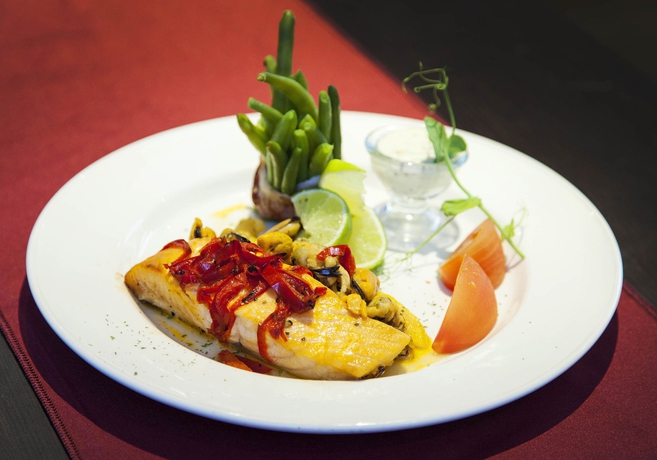 Imagen del bar/restaurante del Hotel Maldron Smithfield. Foto 2