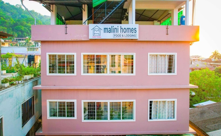 Imagen general del Hotel Malini Homes - Food and Lodging. Foto 1