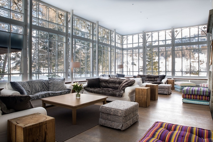 Imagen del bar/restaurante del Hotel Maloja Palace. Foto 5