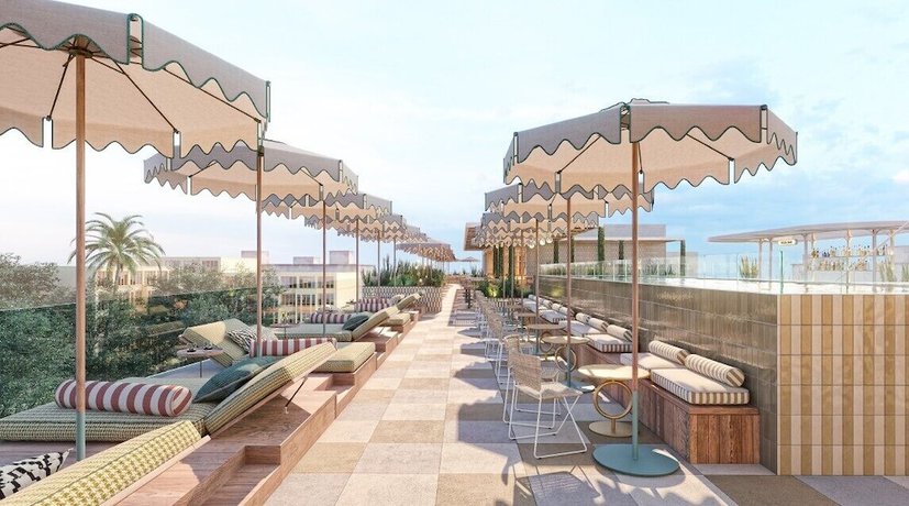 Imagen de la piscina del Hotel Malvarrosa Plaza by Intelier. Foto 11