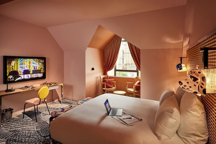 Imagen de la habitación del Hotel Mama Shelter Dijon. Foto 11