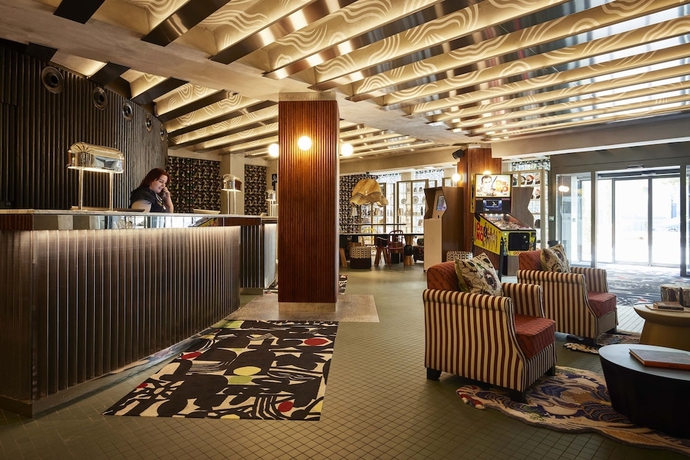 Imagen de los interiores del Hotel Mama Shelter Dijon. Foto 18