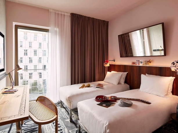 Imagen de la habitación del Hotel Mama Shelter Luxembourg. Foto 6