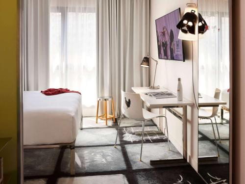 Imagen de la habitación del Hotel Mama Shelter Lyon. Foto 4