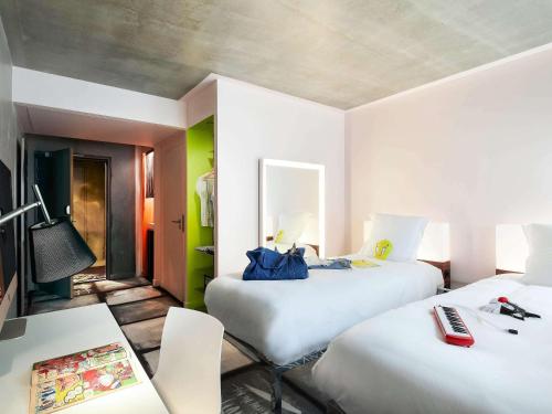 Imagen de la habitación del Hotel Mama Shelter Lyon. Foto 5