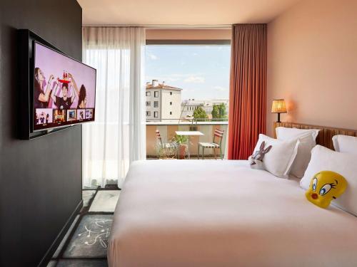 Imagen de la habitación del Hotel Mama Shelter Lyon. Foto 11