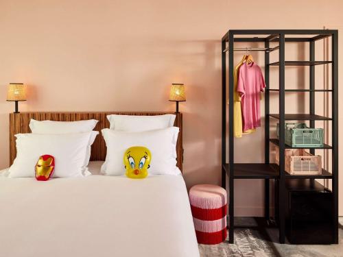 Imagen de la habitación del Hotel Mama Shelter Lyon. Foto 13