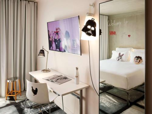 Imagen de la habitación del Hotel Mama Shelter Lyon. Foto 16