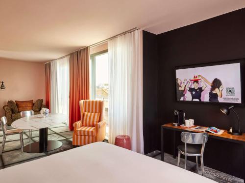 Imagen de la habitación del Hotel Mama Shelter Lyon. Foto 19