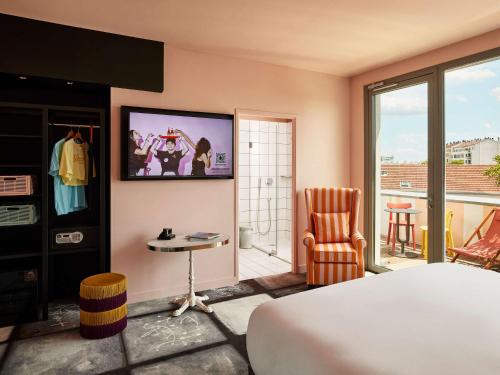 Imagen de la habitación del Hotel Mama Shelter Lyon. Foto 20