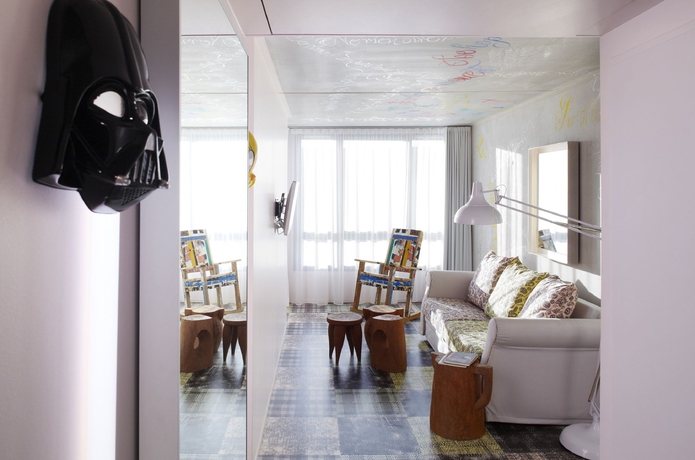 Imagen de los interiores del Hotel Mama Shelter Marseille. Foto 14