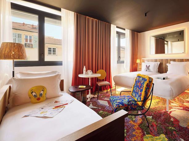 Imagen de la habitación del Hotel Mama Shelter Nice. Foto 8