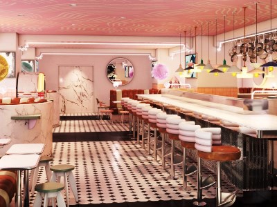 Imagen del bar/restaurante del Hotel Mama Shelter Paris La Défense. Foto 7