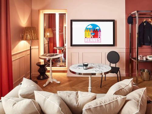 Imagen de la habitación del Hotel Mama Shelter Rennes. Foto 8