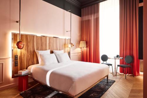 Imagen de la habitación del Hotel Mama Shelter Rennes. Foto 11