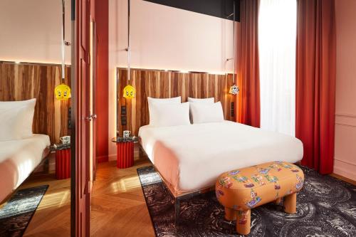 Imagen de la habitación del Hotel Mama Shelter Rennes. Foto 12