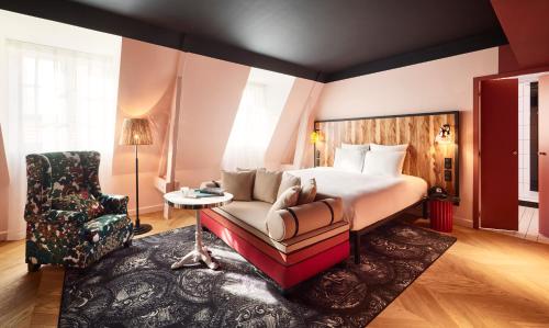 Imagen de la habitación del Hotel Mama Shelter Rennes. Foto 13