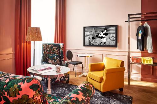 Imagen de la habitación del Hotel Mama Shelter Rennes. Foto 18