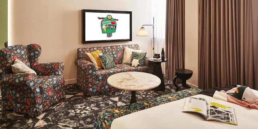 Imagen de la habitación del Hotel Mama Shelter Roma. Foto 3