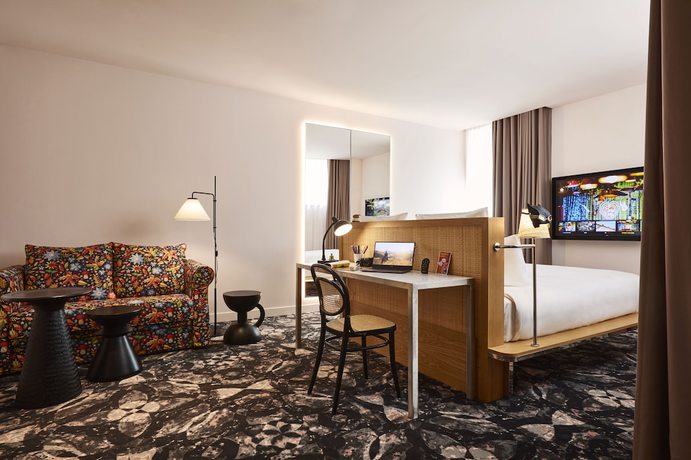 Imagen de la habitación del Hotel Mama Shelter Roma. Foto 8