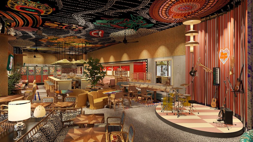 Imagen del bar/restaurante del Hotel Mama Shelter Singapore. Foto 3